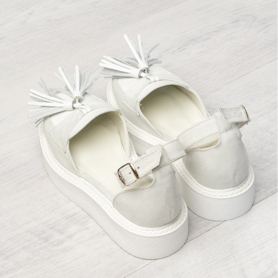    Pantofi - Augustino - Cream White